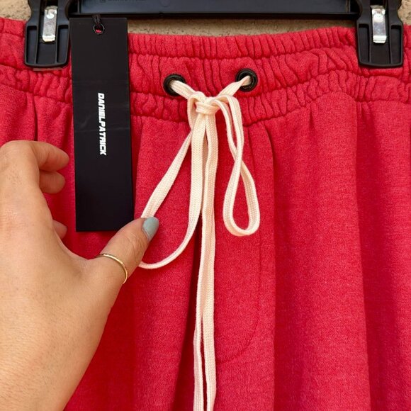 Daniel Patrick Extra Large Men's Sweat Pants Red New XL Designer - Picture 4 of 5